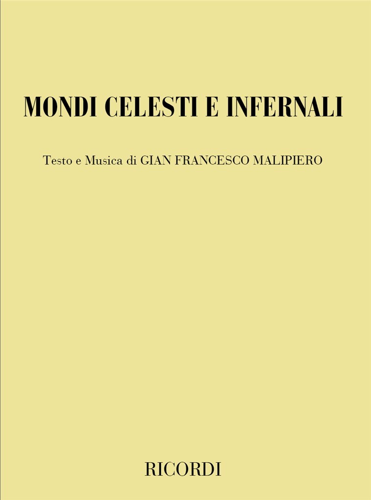 Mondi Celesti E Infernali